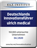 FAK_FAZ-Siegel_Deutschlands-Innovationsfuehrer_04-2020_ulrich-medical
